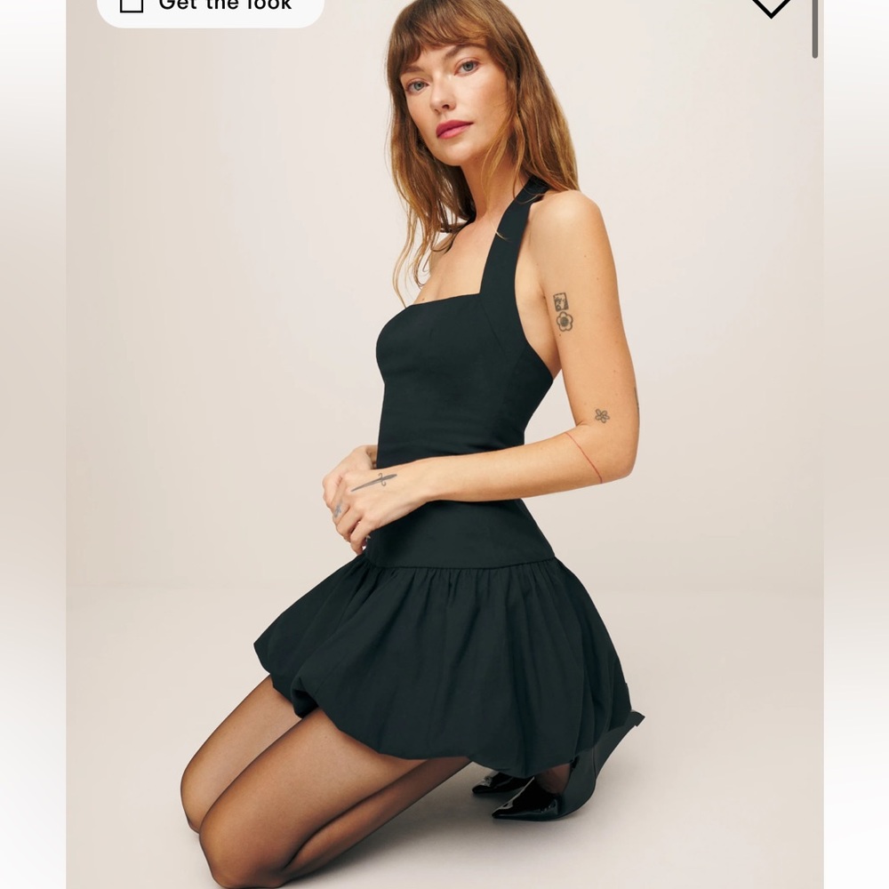 Reformation bubble skirt dress the Babette dress